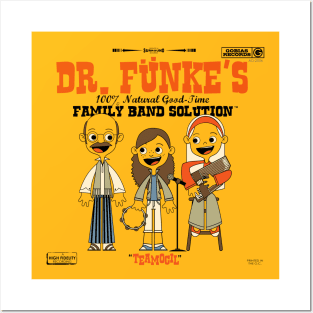 Dr. Fünke's 100% Natural Good-Time Family Band Solution Posters and Art